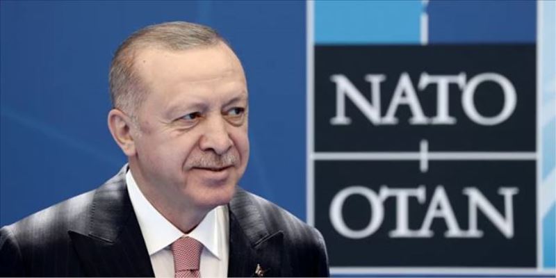 Cumhurbaşkanı Erdoğan: DEAŞ´la göğüs göğüse çarpışan ve gencecik evlatlarını şehit veren tek NATO müttefikiyiz