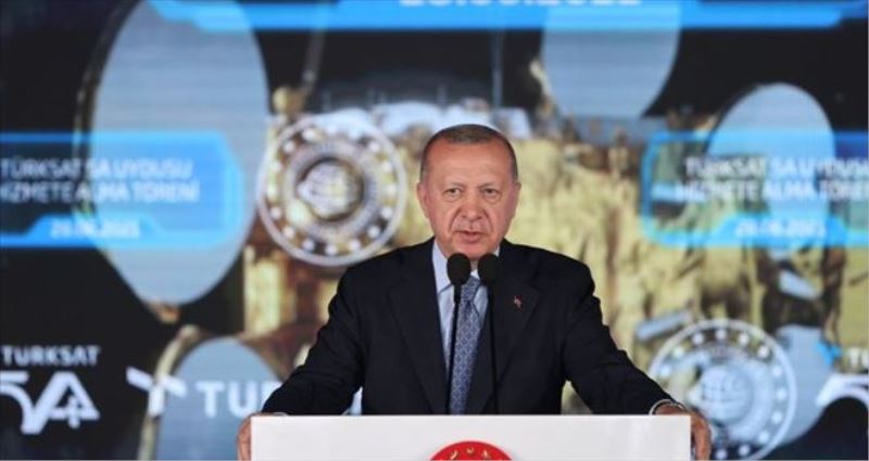 Erdoğan: Türkiye, dünyada haberleşme uydusu üretebilen 10 ülke arasına girecek
