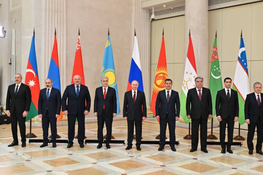 BDT ülkeleri liderleri Rusya