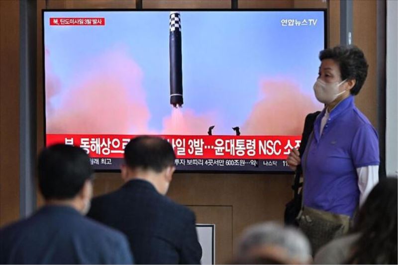 Kuzey Kore, Biden´ı füzelerle uğurladı