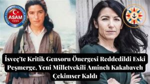 İsveç´te Kritik Gensoru Önergesi Reddedildi Eski Peşmerge, Yeni Milletvekili Amineh Kakabaveh Çekimser Kaldı