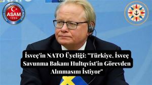 İsveç´in NATO Üyeliği: ´Türkiye, İsveç Savunma Bakanı Hultqvist´in Görevden Alınmasını İstiyor´