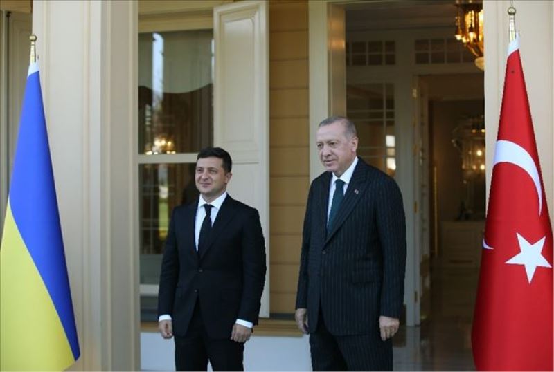Cumhurbaşkanı Erdoğan Zelenski ile bir araya geldi
