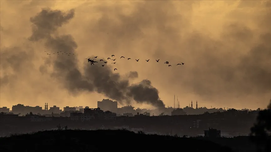 İsrail savaş uçakları, gece boyunca Gazze Şeridi