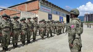 NATO gücü olarak görevlendirilen komando taburu Kosova