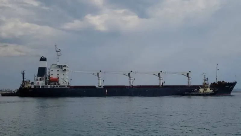 Alternatif koridordan ilk geçiş... İki tahıl gemisi Ukrayna limanlarında