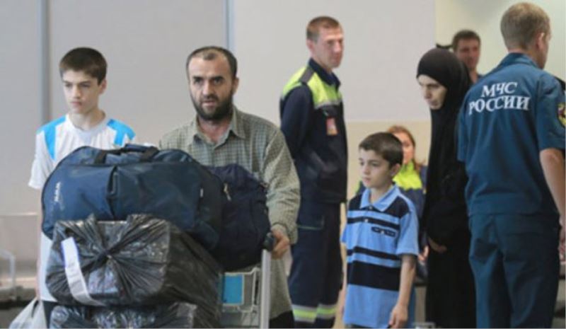 Rusya Suriyeli Çerkezlere yardım ediyor