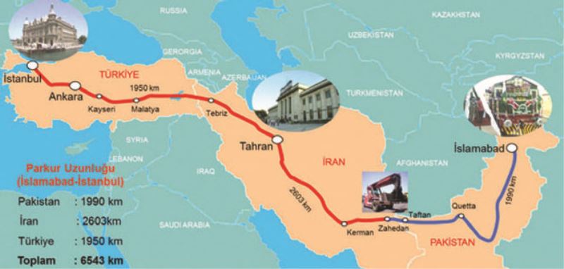İslamabad-Tahran-İstanbul Demir Yolunun Yapımı