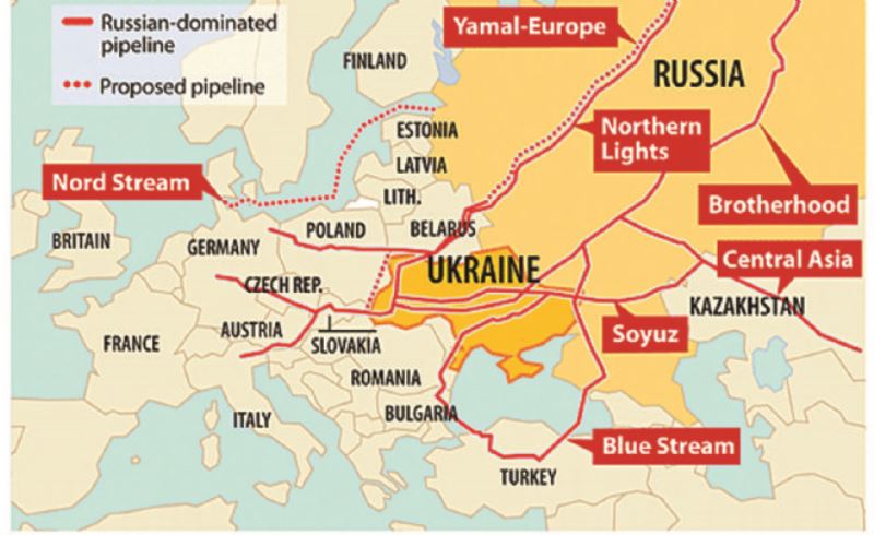 Rusya Ukrayna`ya karşı gaz kozunu oynuyor