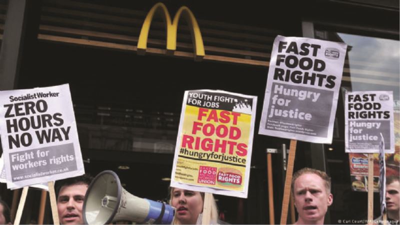 ABD`de fast food isyanı