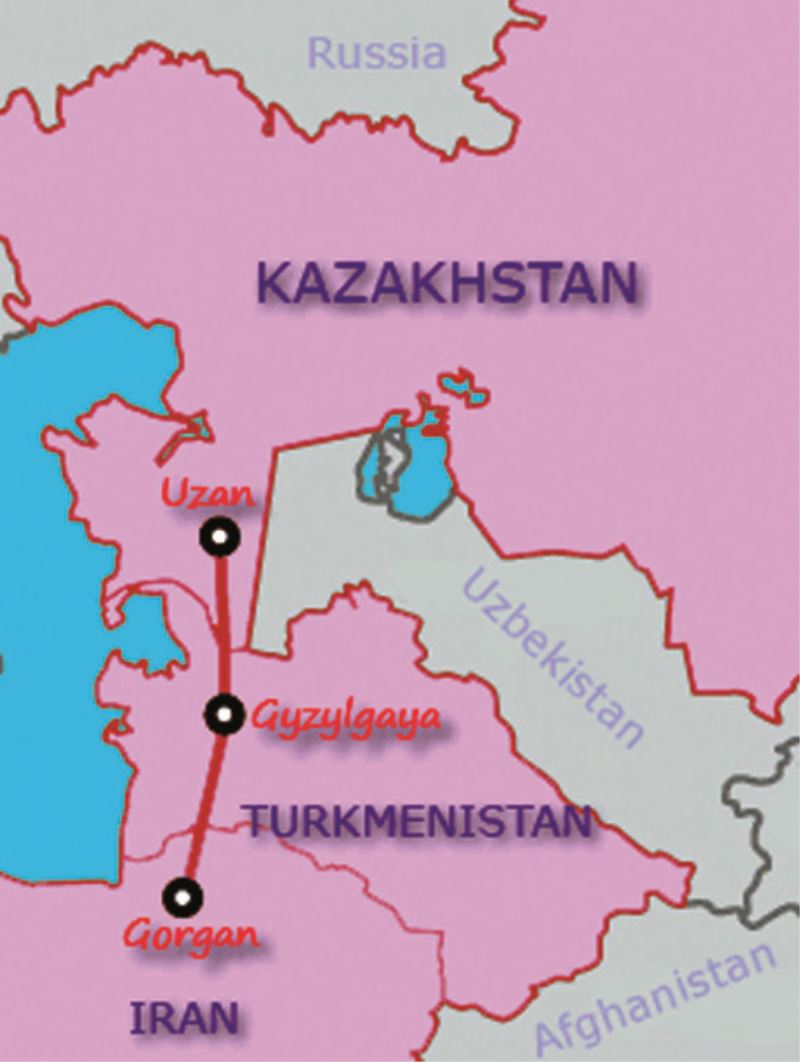 Kazakistan-Türkmenistan-İran demiryolu hattı açıldı