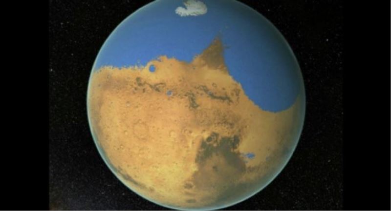 Marstaki su miktarı Arktik Okyanusundan fazla