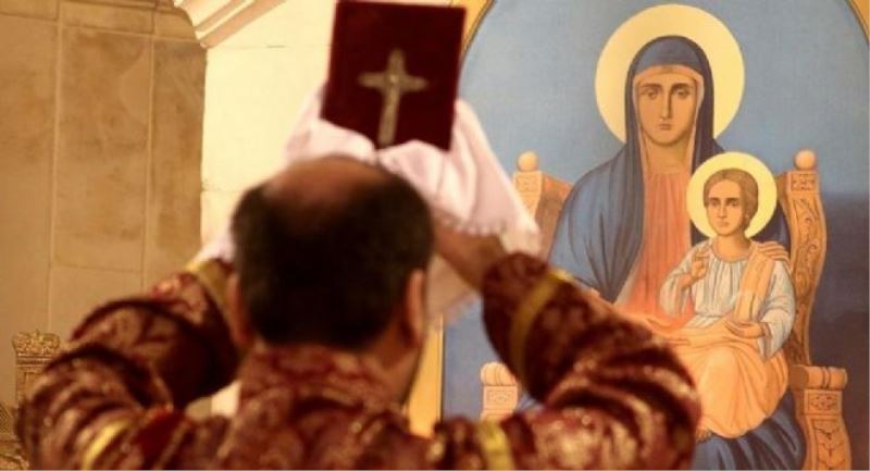 Ermeni Patrikhanesinde Çanakkale şehitleri için ayin