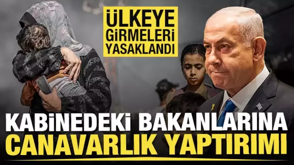 Soykırım destekçisi Siyonist bakanlara 